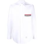 Футболка мужская белая THOM BROWNE - фото