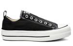 Кроссовки chuck taylor all star platform slip thick sole 'black white' Converse, черный - фото 3