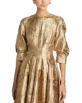 Платье Кларавель Simkhai, золотой - фото 3