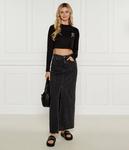 Блуза Cropped fit Calvin Klein Jeans, черный - фото 2