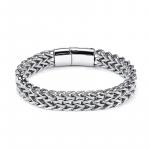 AKAK Титановый браслет Unisex Silver - фото 6