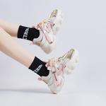 Кроссовки WARRIOR Chunky Sneakers Women's Low-top Beige/Gold, бежевый - фото 6