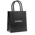 Шарф вязаный унисекс черный CHANEL - фото 3