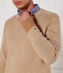 Свитер Tommy Hilfiger Regular Fit, бежевый - фото 4