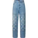 Джинсы для скейтбординга LOUIS VUITTON, синие - фото 2