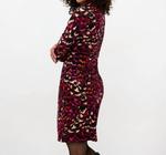 Платье с узлом в принте ESQUALO, Print - фото 3