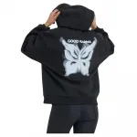 Худи Miss Tee Karma Butterfly Fluffy, черный - фото 2