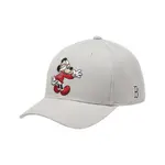 MLB Бейсболка унисекс черно-серая с белым, Gray White 43M - фото