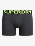 Эластичные хлопковые боксеры Superdry, Pack of 3, Blue/Multi - фото 6