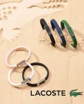 Мужской силиконовый браслет Lacoste, green - фото 2