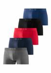 Боксеры HIS Boxer, цвет grau-meliert, schwarz, navy, rot, blau - фото