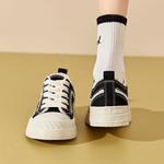 Женские низкие кеды JOSINY из холста, экрю - фото 7