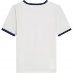 Футболка с вышитым логотипом CELINE, белый - фото 4