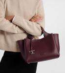 Мини-сумка T Timeless из кожи Tod's, Kraft Chiaro - фото 2