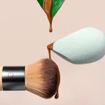 Кисть для лица Blend + blur duo Ecotools, 2 шт. - фото 3