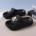 Противоскользящие дышащие тапочки для детей BOBDOG, черный - фото 4