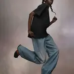 Футболка унисекс винтажная черная Maison Margiela, черный - фото 4