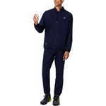 Спортивный костюм с логотипом LACOSTE, синий - фото