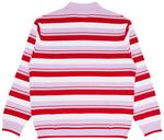 Поло Supreme Stripe Zip Long-Sleeve Polo 'Light Purple', фиолетовый - фото 2