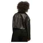 Куртка Urban Classics Vintage leather, черный - фото 2