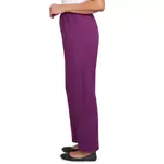 Укороченные брюки с эластичным поясом Alfred Dunner, цвет amthyst - фото 4