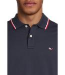 Поло Vineyard Vines Edgartown Pique Polo, Nautical Navy - фото 4