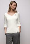STREET ONE Лонгслив 'Ada' в цвете Off White - фото 2