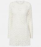 Мини-платье крючком из хлопка Макколл Simkhai, белый - фото