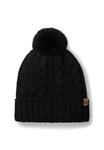 Шапка Timberland Beanie, Black/Black - фото