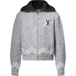 LOUIS VUITTON Джемпер Zippered Knitted Blouson - фото