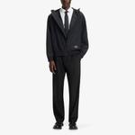 Ветровка Hugo с принтом логотипа, черный - фото 2