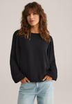 Блуза WE Fashion Blouse, Black - фото