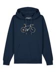 Толстовка wat? Apparel Sweatshirt Doodle Bike, темно-синий - фото 2