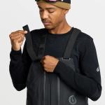 Брюки Volcom Anyox Gore-Tex Pro Shell Bib Volcom, Black - фото 2