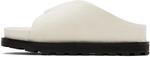 Белые шлепанцы Slip On Jil Sander - фото 3