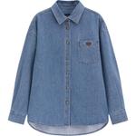 Рубашка женские Medium постиранные GAP, Medium Washed - фото