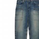 Джинсы cargo monkey fit KENZO, синий - фото 7