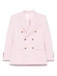 Двубортный пиджак WARDROBE.NYC, розовый - фото