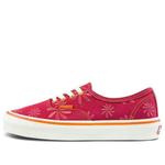 Кроссовки og authentic lx purple/red Vans, красный - фото