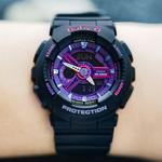 Унисекс парные часы серии Black CASIO - фото 4