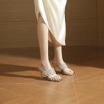 Ainer cat Rubber Slide Slippers Women's Ainer-cat, черный - фото 9