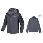 Ветровка Куртка Унисекс Jeep Spirit, черный - фото 2