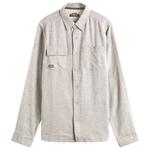 Рубашка с узором «елочка» от Langley Kavu, Paper Birch - фото