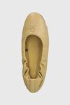 Кожаные балетки TH ELEVATED ELASTIC BALLERINA Tommy Hilfiger, бежевый - фото 4