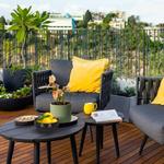 2 кованые сервировочные миски диаметр 13 см Relaxdays, черный - фото 2