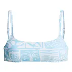 Женский топ Flowers Wave Бралетт Roxy, синий - фото