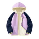 Детские флисовые куртки Disney, фиолетовый - фото