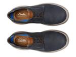 Кроссовки Clarks Bradley Plain Sneaker, Navy Nubuck - фото 7
