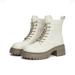 Ботинки Martin Boot женские Gemeiq, хаки - фото 3