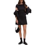 Женское платье с коротким рукавом Lululemon, черный - фото